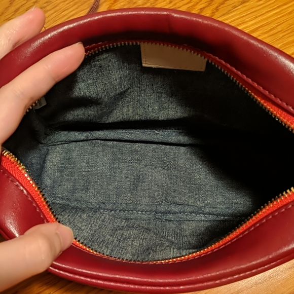 Clare V oxblood midi sac bag - Picture 2 of 4